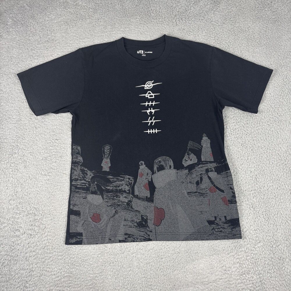 Uniqlo UT Archive Naruto The Akatsuki Anime Graphic T-Shirt Mens Large